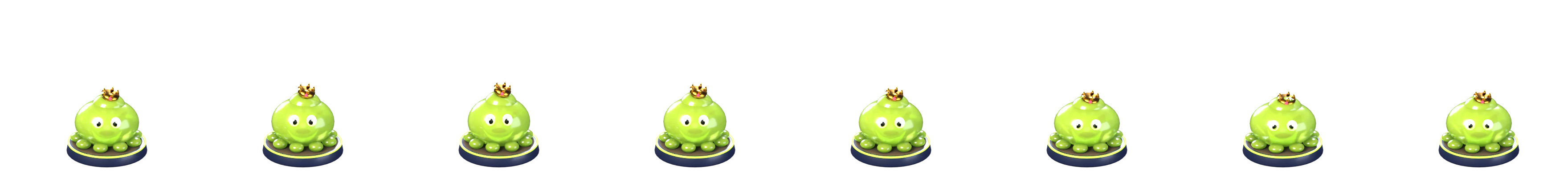 The Gilded Slime, idle
